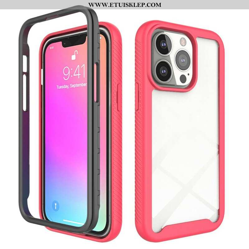 Etui do iPhone 13 Pro Hybrydowe Silikonowe Krawędzie